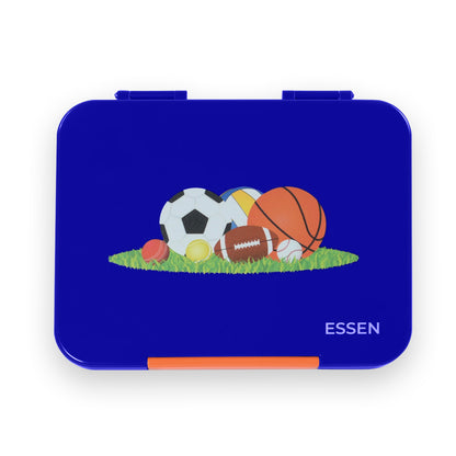 Essen Bento Large Lunch Box - Sports Balls